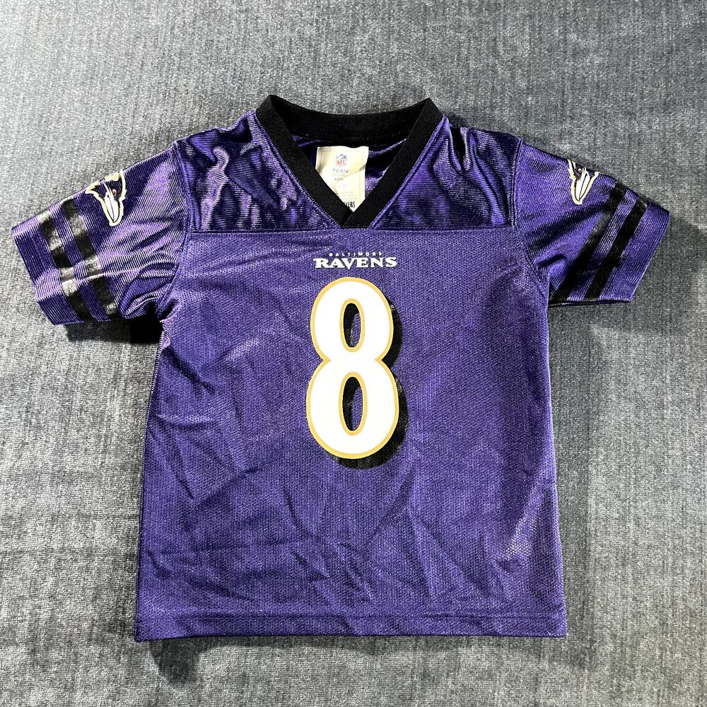 Baltimore Ravens Lamar Jackson Jersey NFL Team Apparel Youth 4T